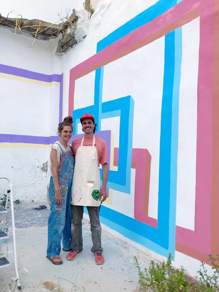 Δίνουν ζωή στους τοίχους – Τα νέα έργα τέχνης στο Λάκκο