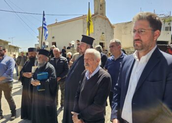 Τέλεση μνημοσύνου του ήρωα Ιωάννη Παντερή (Παλμέτη) στο Καμαράκι Μαλεβιζίου